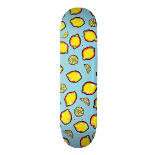 Skateboard Planche à roulettes de tarte de citron