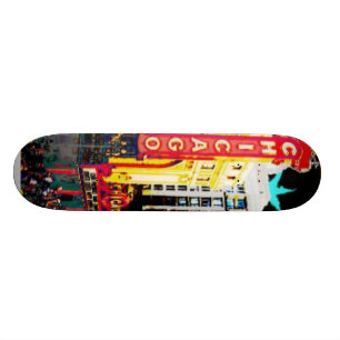 Skateboard Planche à roulettes de théâtre de Chicago
