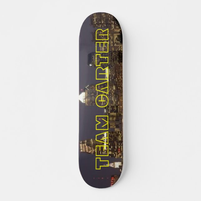 SKATEBOARD PLANCHE À ROULETTES DE VILLE DE CARTER D'ÉQUIPE (Devant)