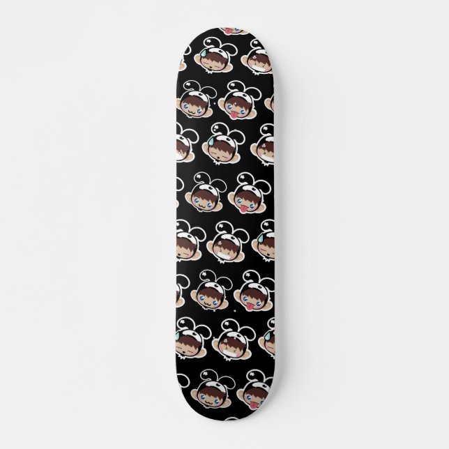 Skateboard Planche à roulettes de visage d'amusement (Devant)