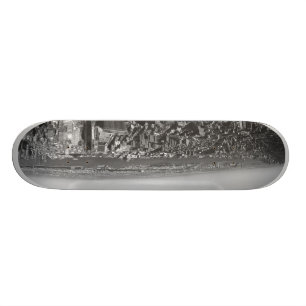 Skateboard Planche à roulettes de vue d'oeil d'oiseaux de NY