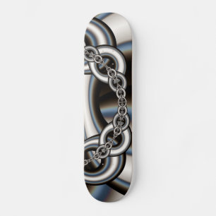 Skateboard planche à roulettes des chaînes fractales