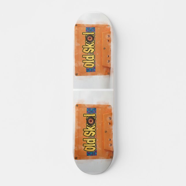 Skateboard Planche à roulettes design old skool (Devant)