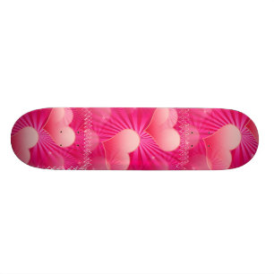 Skateboard Planche à roulettes d'étoile de coeur
