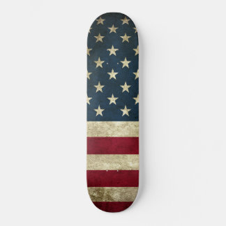 Skateboard Planche à roulettes Drapeau américain vintage