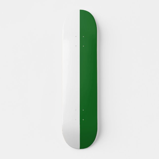 Skateboard Planche à roulettes Drapeau de Saxe (Devant)