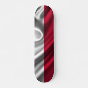 Skateboard Planche à roulettes Drapeau Polonais