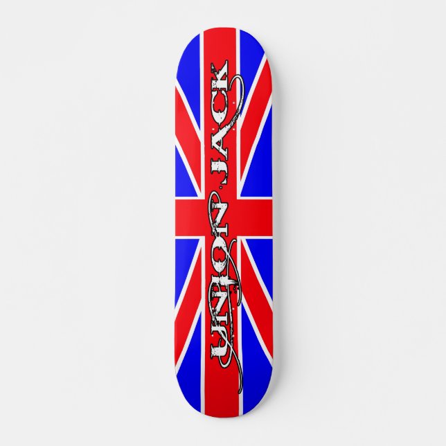Skateboard Planche à roulettes d'Union Jack (Devant)