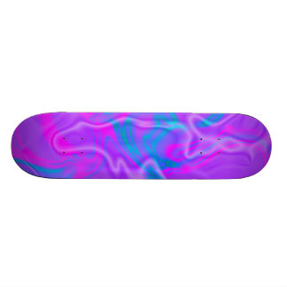 Skateboard Planche à roulettes électrique pourpre de trouille