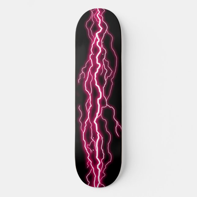 Skateboard Planche à roulettes électrique rose Cool (Recto)