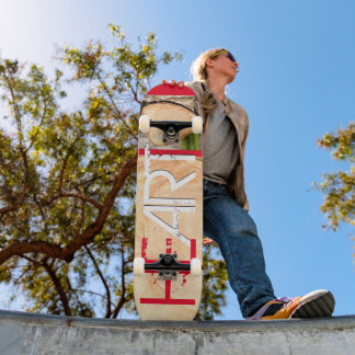 Skateboard planche à roulettes en bois