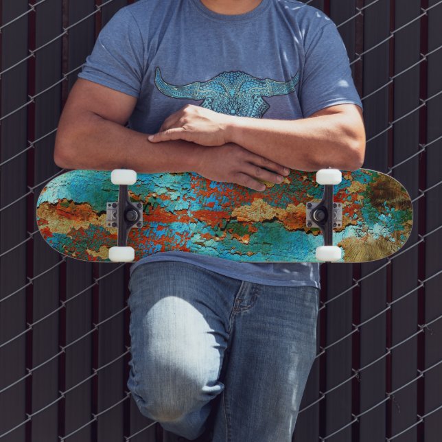 Skateboard Planche à roulettes en bois (Extérieur 3)