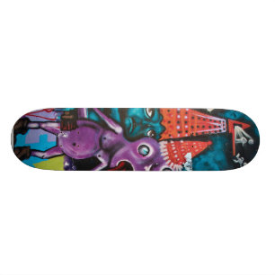 Skateboard Planche à roulettes étrangère de graffiti