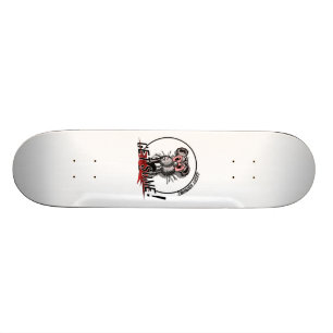 Skateboard Planche à roulettes fâchée de logo d'écureuil