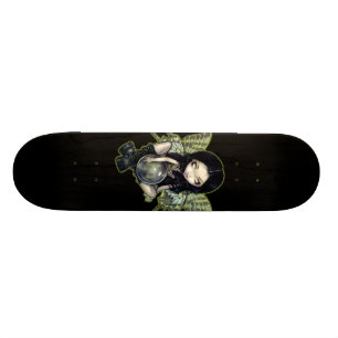 Skateboard Planche à roulettes féerique de goth de rouille