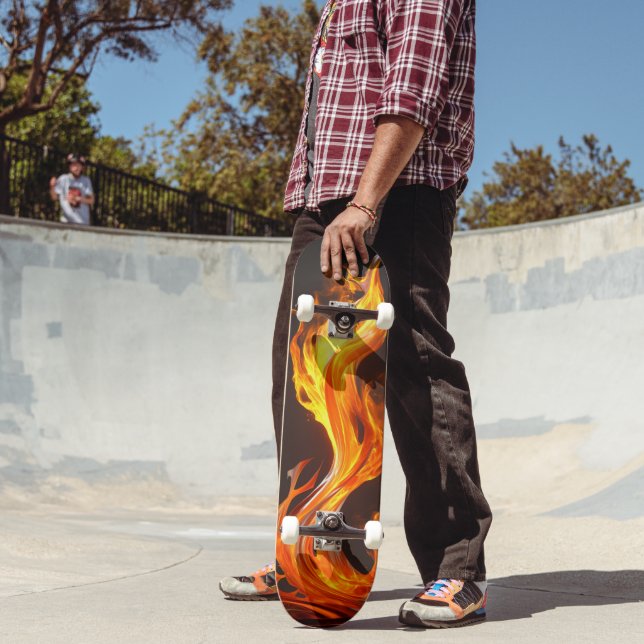 Skateboard Planche à roulettes Flame 8 1/8"  (Extérieur 2)