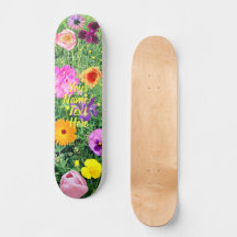 Planche à roulettes Fleur Sauvage
