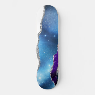 Skateboard Planche à roulettes Galaxy Agate Series Design 16