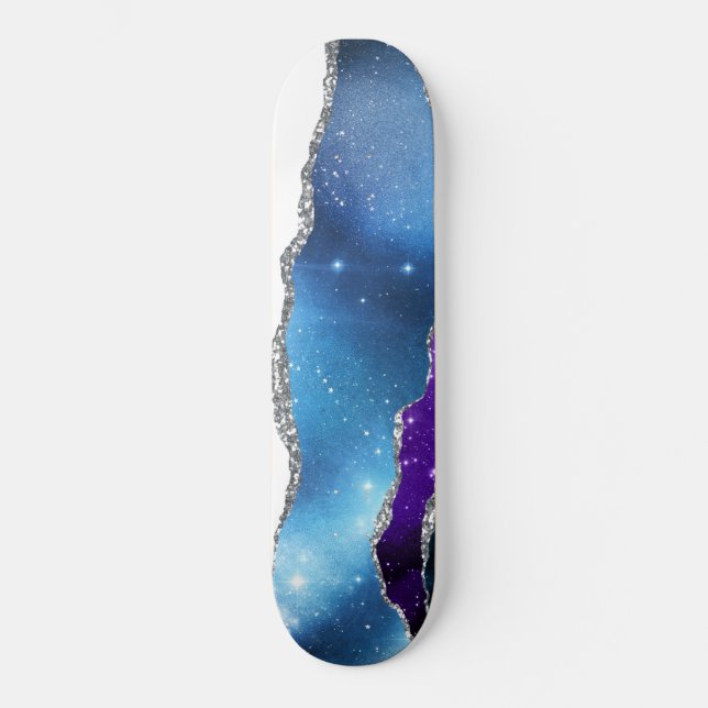 Skateboard Planche à roulettes Galaxy Agate Series Design 16 (Recto)