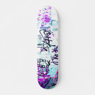 Skateboard Planche à roulettes « Graffiti Abstract Purple "