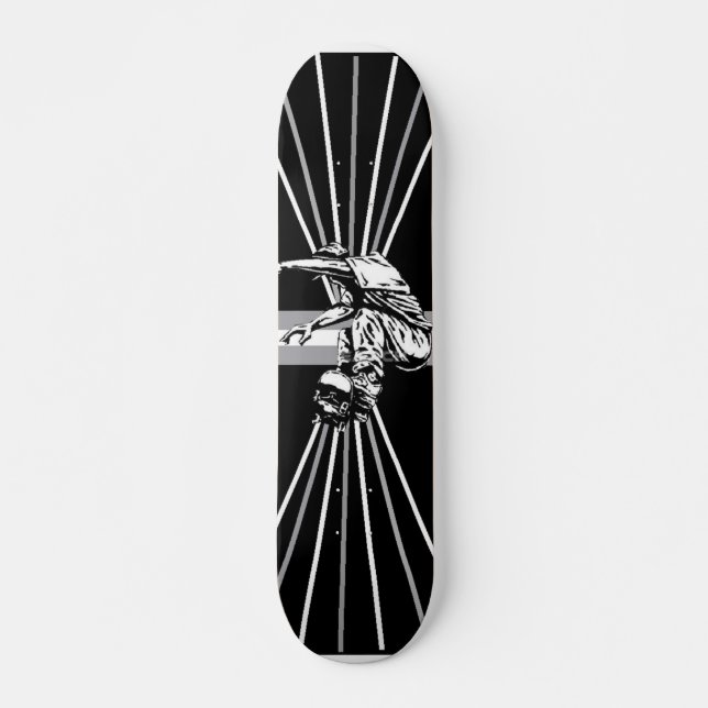 Skateboard Planche à roulettes Grey-Spectrum (Devant)
