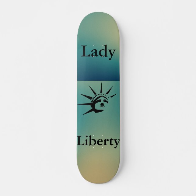 Skateboard Planche à roulettes Lady Liberty (Devant)