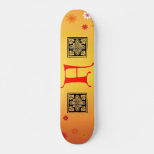 Skateboard Planche à roulettes lettre F