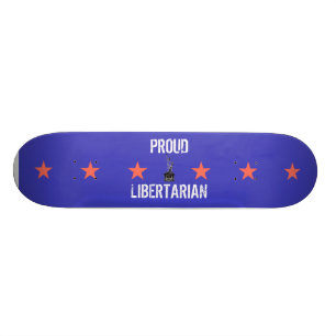 Skateboard Planche à roulettes libertaire fière