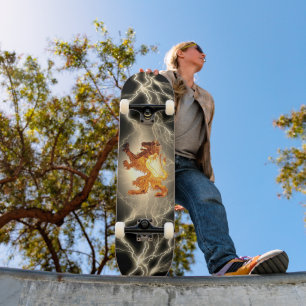 Skateboard Planche à roulettes Lion