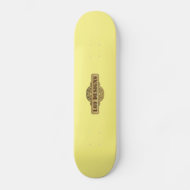 Skateboard planche à roulettes "LOGO L69 designs" (Recto)