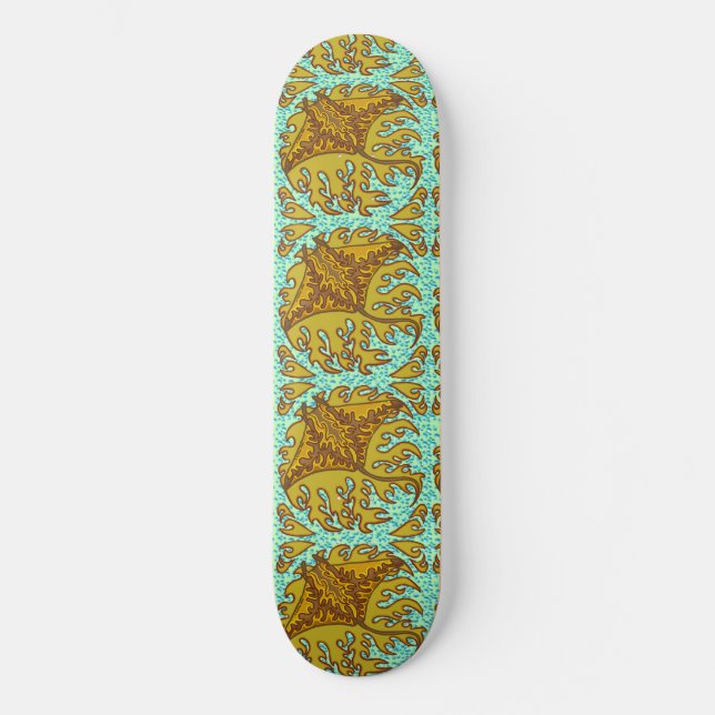 Skateboard Planche à roulettes Manta Ray (Recto)