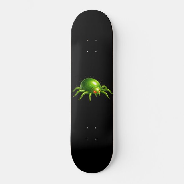 Skateboard Planche à roulettes Nevoy Designs Green Mite (Recto)