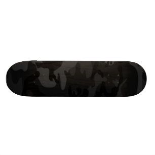 Skateboard Planche à roulettes noire de Camo pro