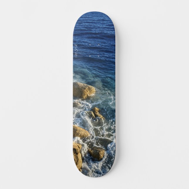 Skateboard Planche à roulettes océan (Recto)