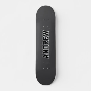 Skateboard Planche à roulettes personnalisée avec nom pour ga
