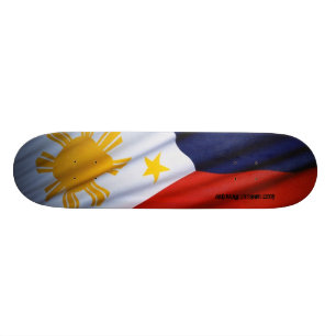 Skateboard Planche à roulettes philippine de drapeau