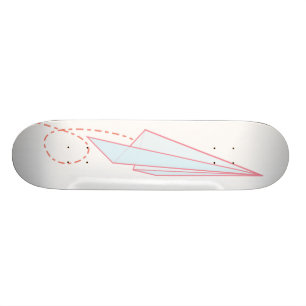 Skateboard Planche à roulettes plate de papier