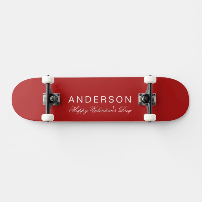 Skateboard Planche à roulettes pour la Saint-Valentin pour la (Horz)