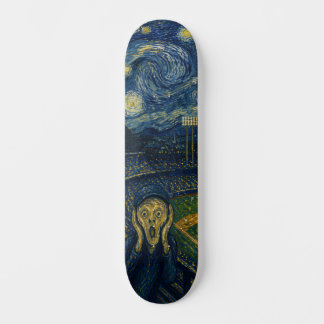 Skateboard Planche à roulettes pour Stade de Baseball Nuit Ét