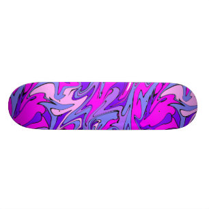 Skateboard Planche à roulettes psychédélique par Thierry R