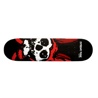 Skateboard Planche à roulettes punk extrême de crâne de lapin