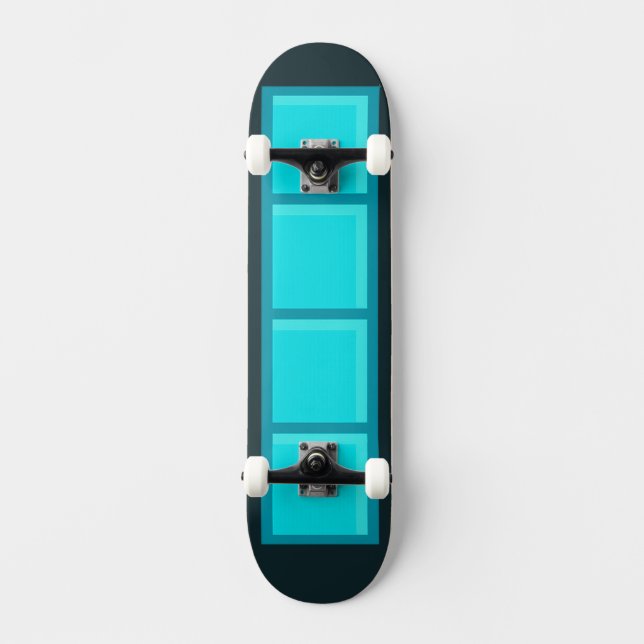 Skateboard Planche à roulettes Retro Gamer Tetris (Recto)