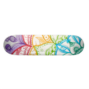 Skateboard Planche à roulettes rêveuse brillante par