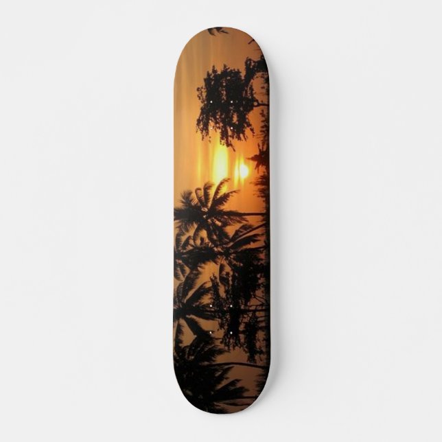 Skateboard Planche à roulettes Sunset (Devant)
