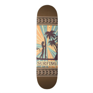 Skateboard Planche à roulettes Surfer