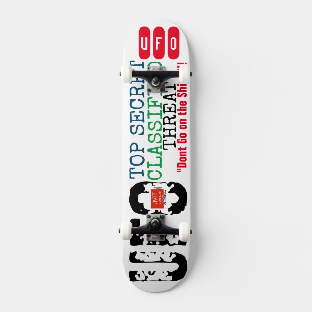 Skateboard planche à roulettes UFO JMT (Recto)