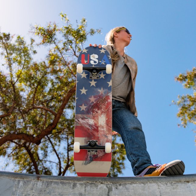 Skateboard Planche à roulettes USA (Extérieur 1)