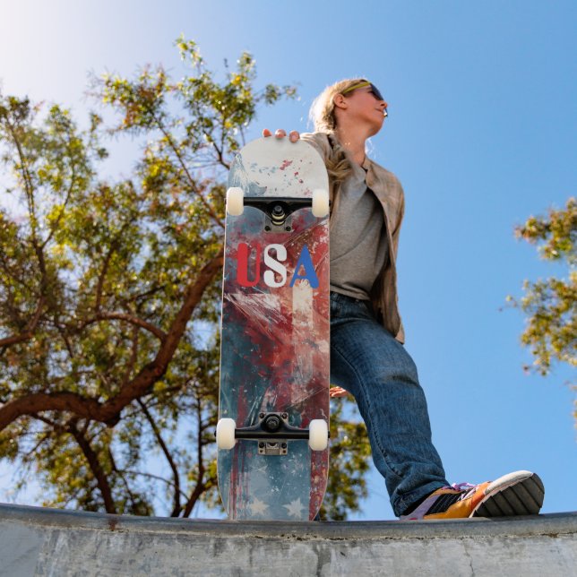 Skateboard Planche à roulettes USA (Extérieur 1)