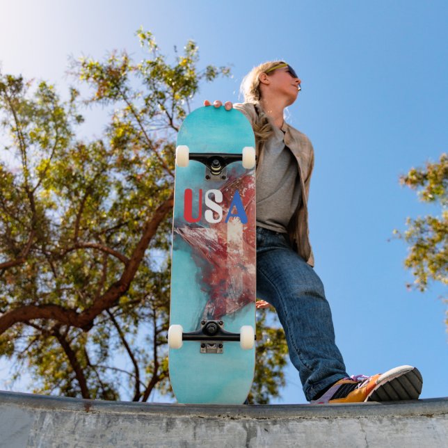 Skateboard Planche à roulettes USA (Extérieur 1)