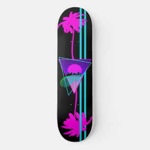 Skateboard Planche à roulettes Vaporwave Retro